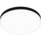 Quoizel Weldin Flush Mount Led Matte Black White WLN1615MBKW - alternate 3